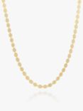 Rachel Jackson London 22ct Gold Plated Sunburst Chain Necklace, Gold