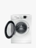Hotpoint NSWM 845C W UK N Freestanding Washing Machine, 8kg Load, 1400rpm Spin, White
