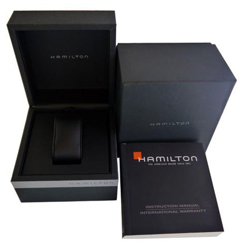 Buy Hamilton H64455133 Men's Khaki Field King Automatic Day Date Bracelet Strap Watch, Silver/Black Online at johnlewis.com