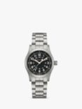 Hamilton H69439131 Men's Khaki Field Automatic Bracelet Strap Watch, Silver/Black