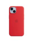 Apple Silicone Case with MagSafe for iPhone 14, Red