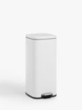 John Lewis ANYDAY Pedal Bin, 30L, White