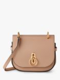 Mulberry Small Amberley Silky Calf Leather Satchel Bag, Maple