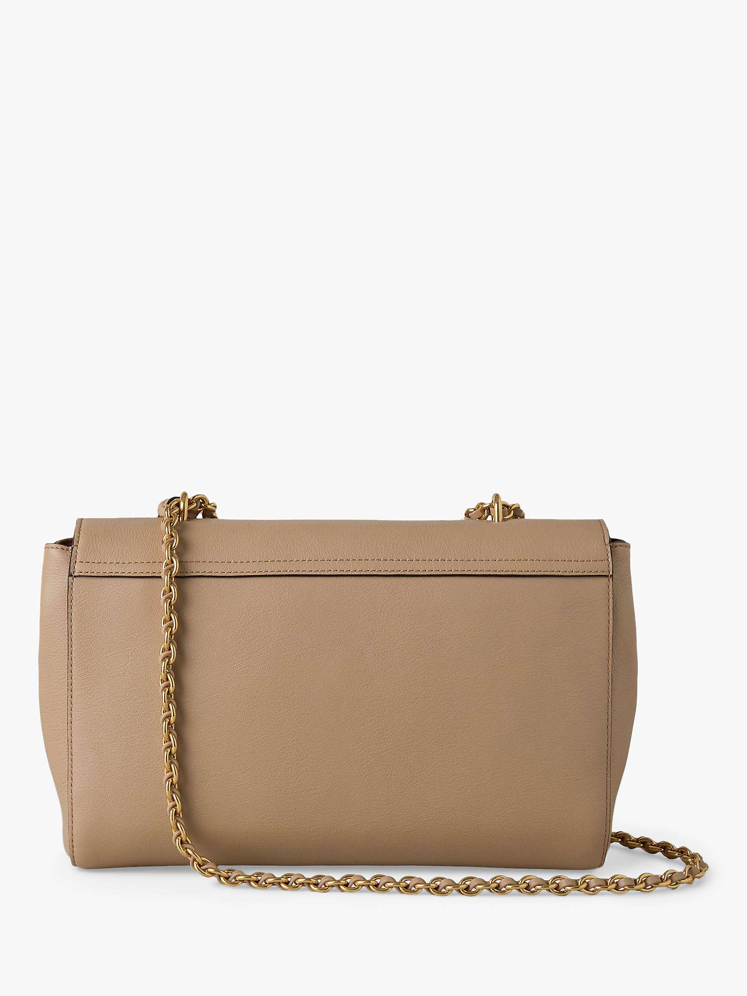 Mulberry Medium Lily Silky Calf Leather Shoulder Bag, Maple at