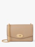 Mulberry Small Darley Silky Calf Leather Cross Body Bag, Maple