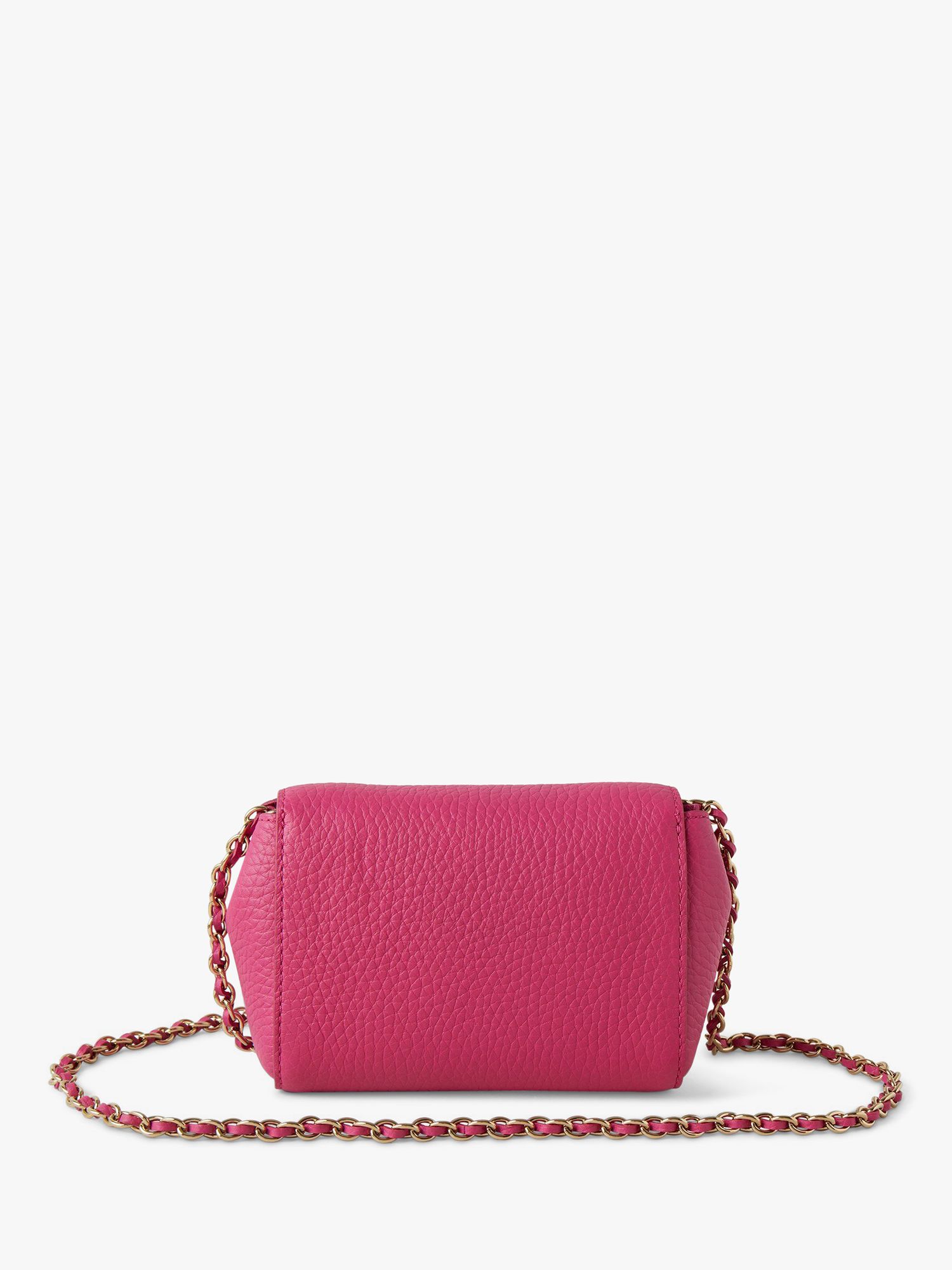 Mulberry Lily foldover shoulder bag, Pink