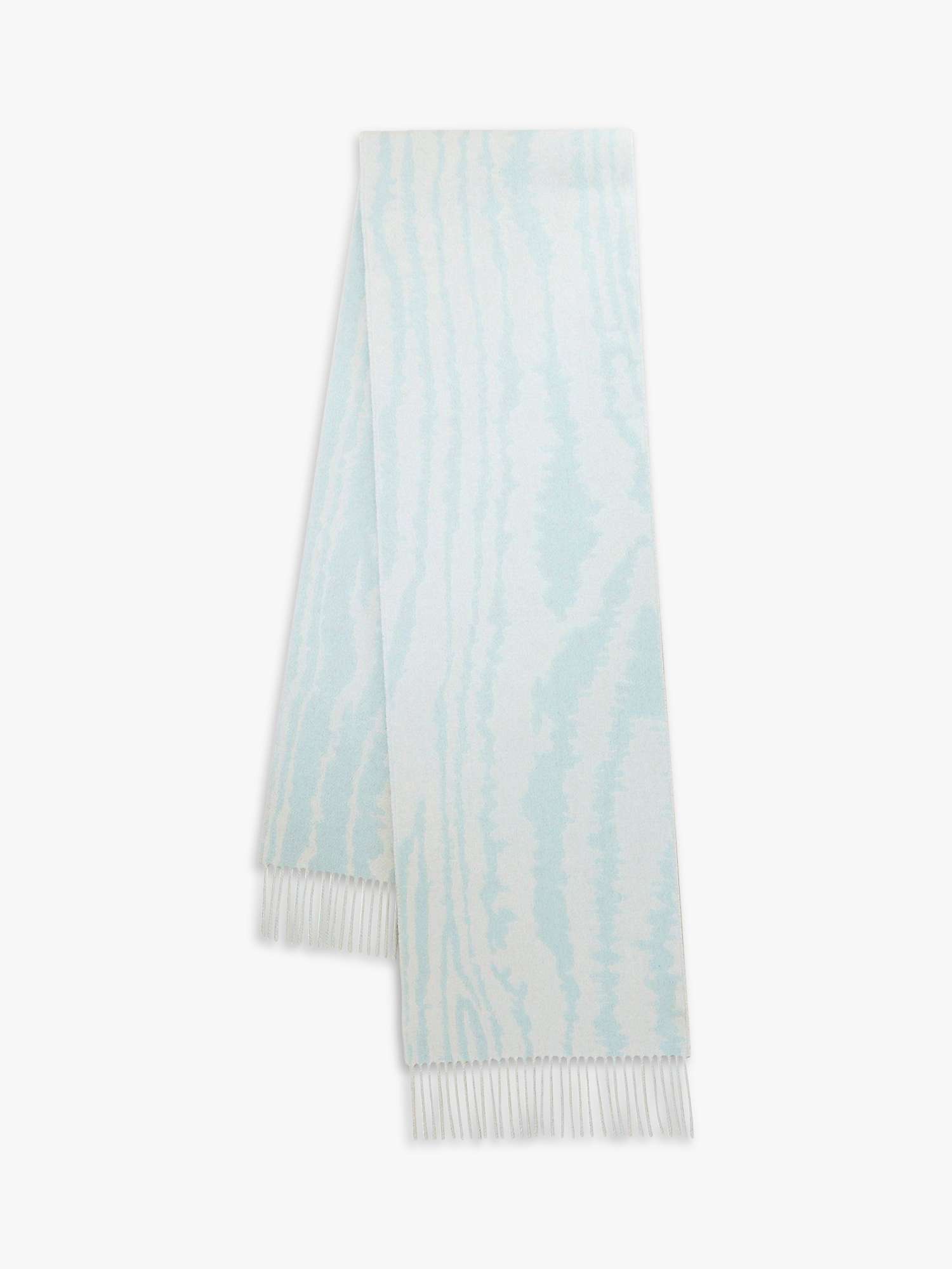 Buy Mulberry Wool Cashmere Moire Scarf Online at johnlewis.com