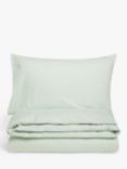 John Lewis Gingham Pure Cotton Duvet Cover and Pillowcase Set