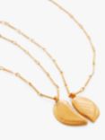 Monica Vinader Togetherness Double Pendant Necklace, Gold