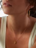 Monica Vinader Togetherness Double Pendant Necklace, Gold