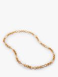 Monica Vinader Heritage Link Necklace, Gold