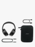 Bose QuietComfort QC45 SE Noise Cancelling Over-Ear Wireless Bluetooth Headphones with Mic/Remote, Black