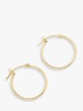 John Lewis Medium Skinny Hoop Earrings