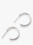 John Lewis Cross Hoop Earrings