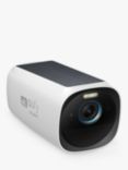 eufy S330 eufyCam 3 Wireless Smart Security System with Two 4K Indoor or Outdoor Cameras, White