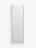 John Lewis ANYDAY Simple Rectangular Hall Mirror, 136 x 41cm, Gold