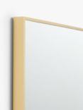 John Lewis ANYDAY Simple Rectangular Hall Mirror, 136 x 41cm, Gold