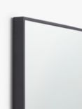 John Lewis ANYDAY Simple Rectangular Hall Mirror, 136 x 41cm, Black