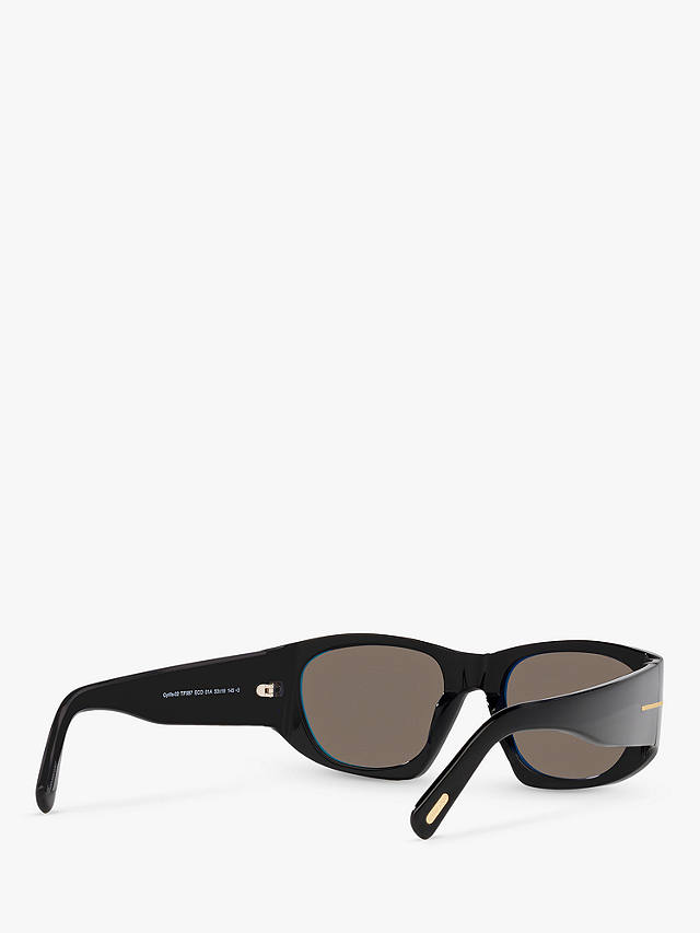 TOM FORD FT0987 Unisex Cyrille Square Sunglasses, Black