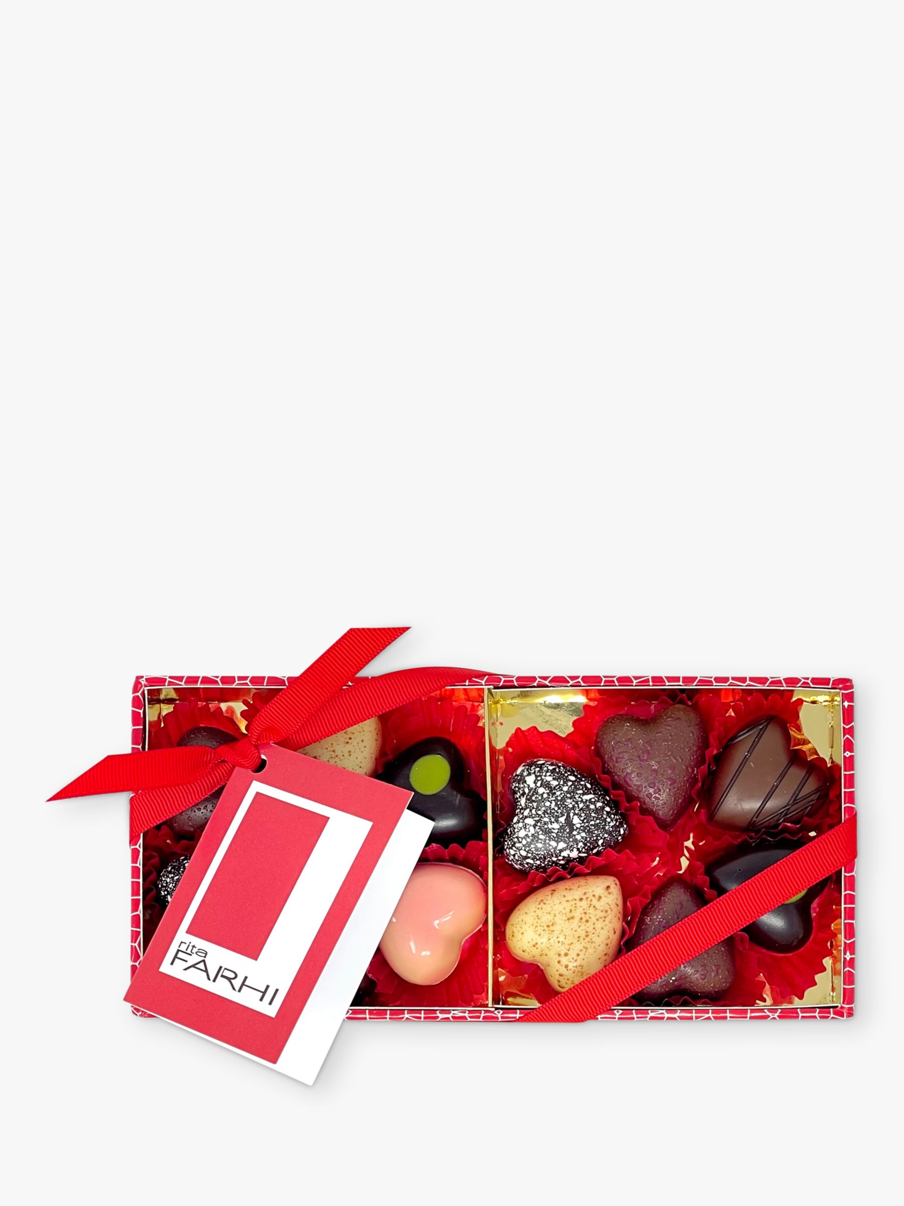 Farhi Luxury Belgian Chocolate Hearts Selection, 150g