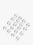 Kitchen Craft BarCraft Reusable Ice Cubes, Pack of 16, Clear