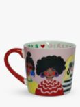 Eleanor Bowmer 'Girls' Mug, 300ml, Multi