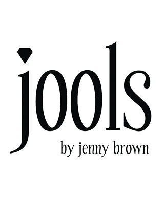 Jools by Jenny Brown Cubic Zirconia North Star Long Drop Earrings, Silver