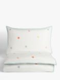 little home at John Lewis Embroidered Floral Duvet Cover & Pillowcase Set, Single
