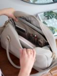 Stackers Plain Organisation Laptop Handbag, Taupe