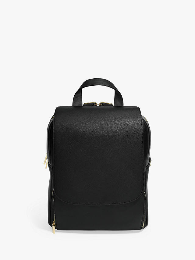Stackers Plain Laptop Backpack, Black Black