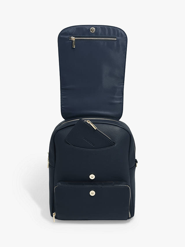 Stackers Plain Laptop Backpack, Navy