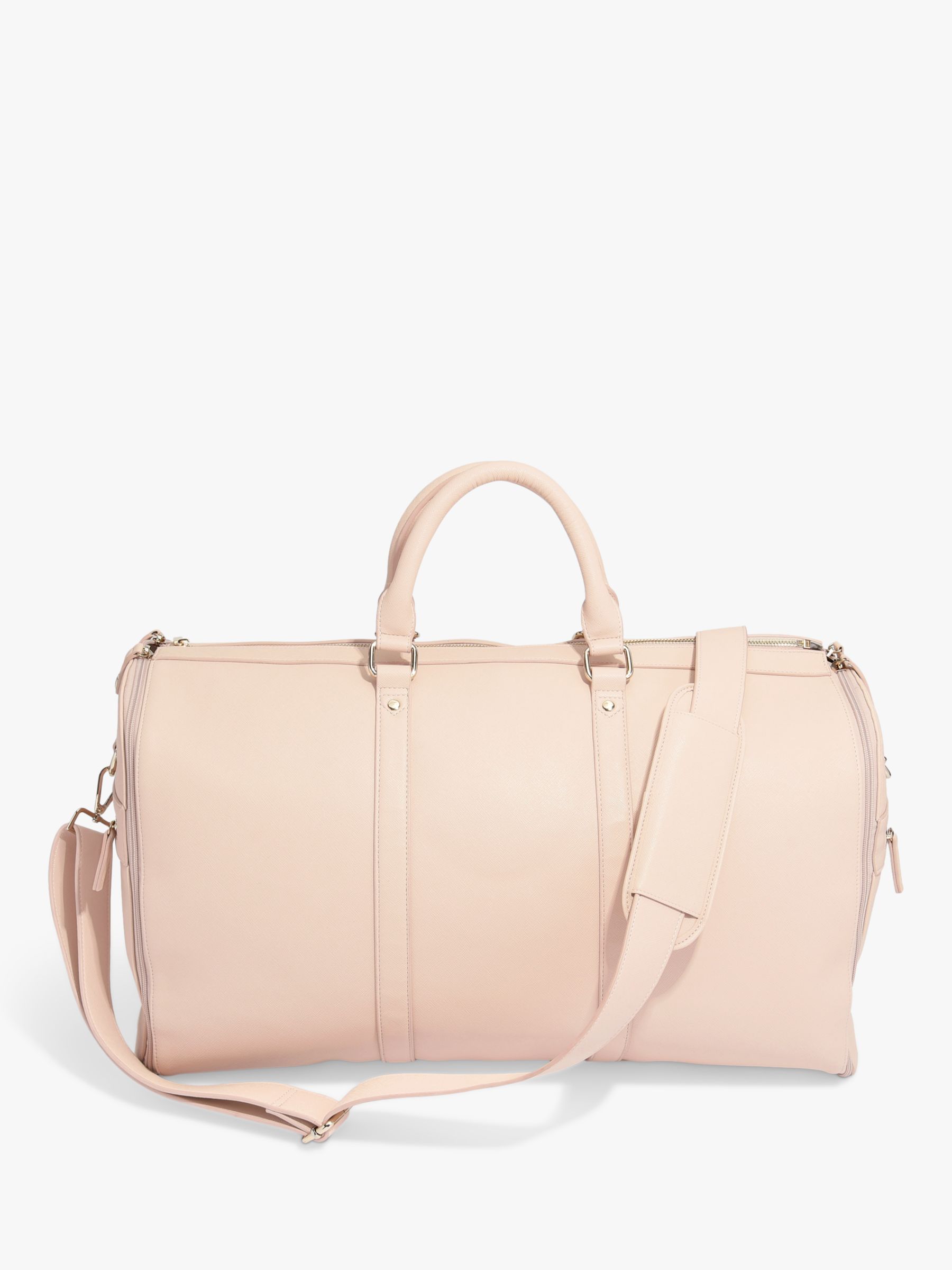 Stackers Weekend Garment Travel Holdall, Blush Pink