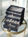Stackers Glass Lid 4 Drawer Jewellery Box