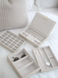 Stackers Classic 4 Drawer Jewellery Box, Natural Oatmeal