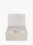 Stackers Supersize 3 Drawer Jewellery Box, Oatmeal