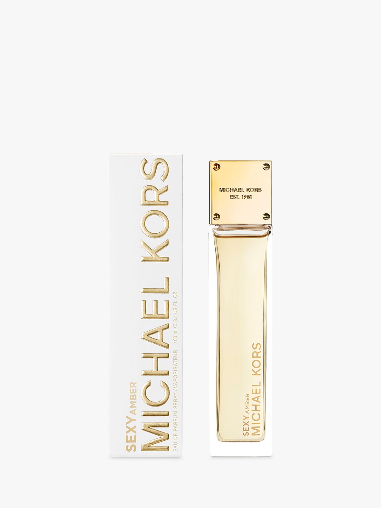 Michael Kors Sexy Amber Eau de Parfum, 100ml at John Lewis & Partners