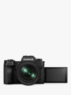 Fujifilm X-H2 Compact System Camera with XF 16-80mm IS Lens, 8K/4K Ultra HD, 40.2MP, Wi-Fi, Bluetooth, OLED EVF,  3” Vari-angle Touch Screen, Black