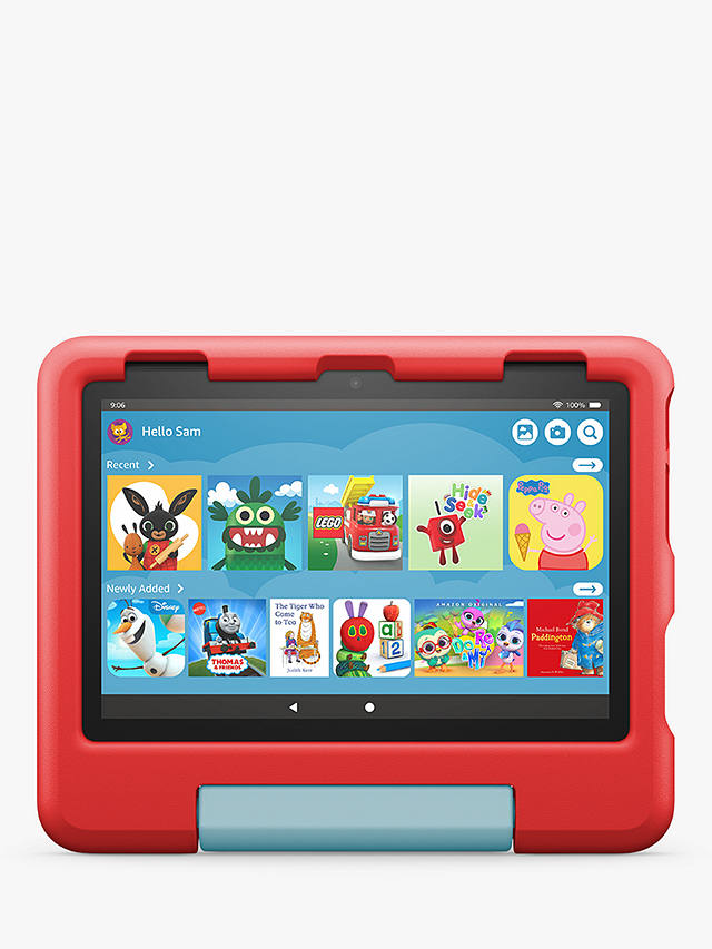 Buy Amazon Fire HD 8 Tablet Kids Edition (12th Generation, 2022) with Kid-Proof Case, Hexa-core, Fire OS, Wi-Fi, 32GB, 8" Online at johnlewis.com