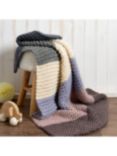 Wool Couture Naturally Neutral Blanket Knitting Kit