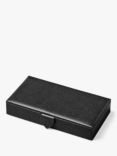 Aspinal of London Pebble Leather Cufflink Box