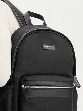 Aspinal of London Commuter Backpack, Black