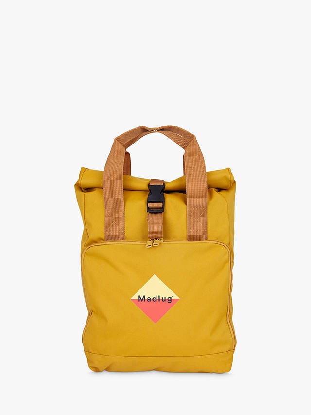 Madlug Roll-Top Backpack, Mustard