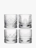 La Rochère Dandy Glass Whisky Tumblers, Set of 4, 300ml, Clear
