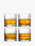 La Rochère Dandy Glass Whisky Tumblers, Set of 4, 300ml, Clear