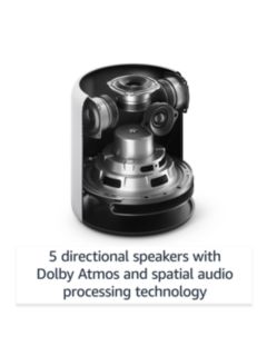 Amazon Echo Studio Smart Speaker with Dolby Atmos & Alexa Voice Recognition & Control, Glacier White