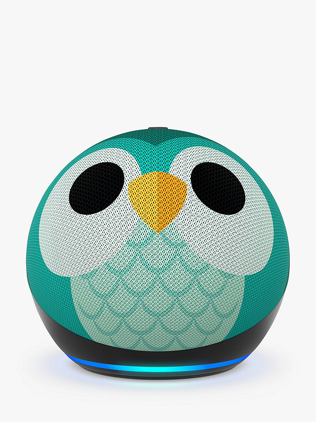 Amazon Echo Dot Kids Smart Speaker with Alexa Voice Recognition & Parental Controls, 5th Generation (2022), Owl