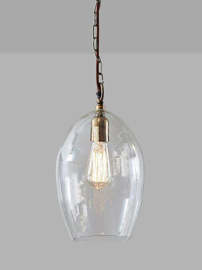 Glass Dome Oval Pendant Collection (set of 10)