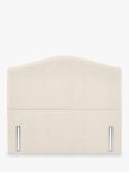 John Lewis Richmond Full Depth Upholstered Headboard, Emperor, Brushed Tweed Beige