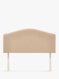 John Lewis Richmond Strutted Upholstered Headboard, King Size, Biscuit