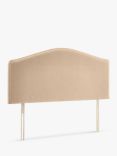 John Lewis Richmond Strutted Upholstered Headboard, Super King Size, Biscuit